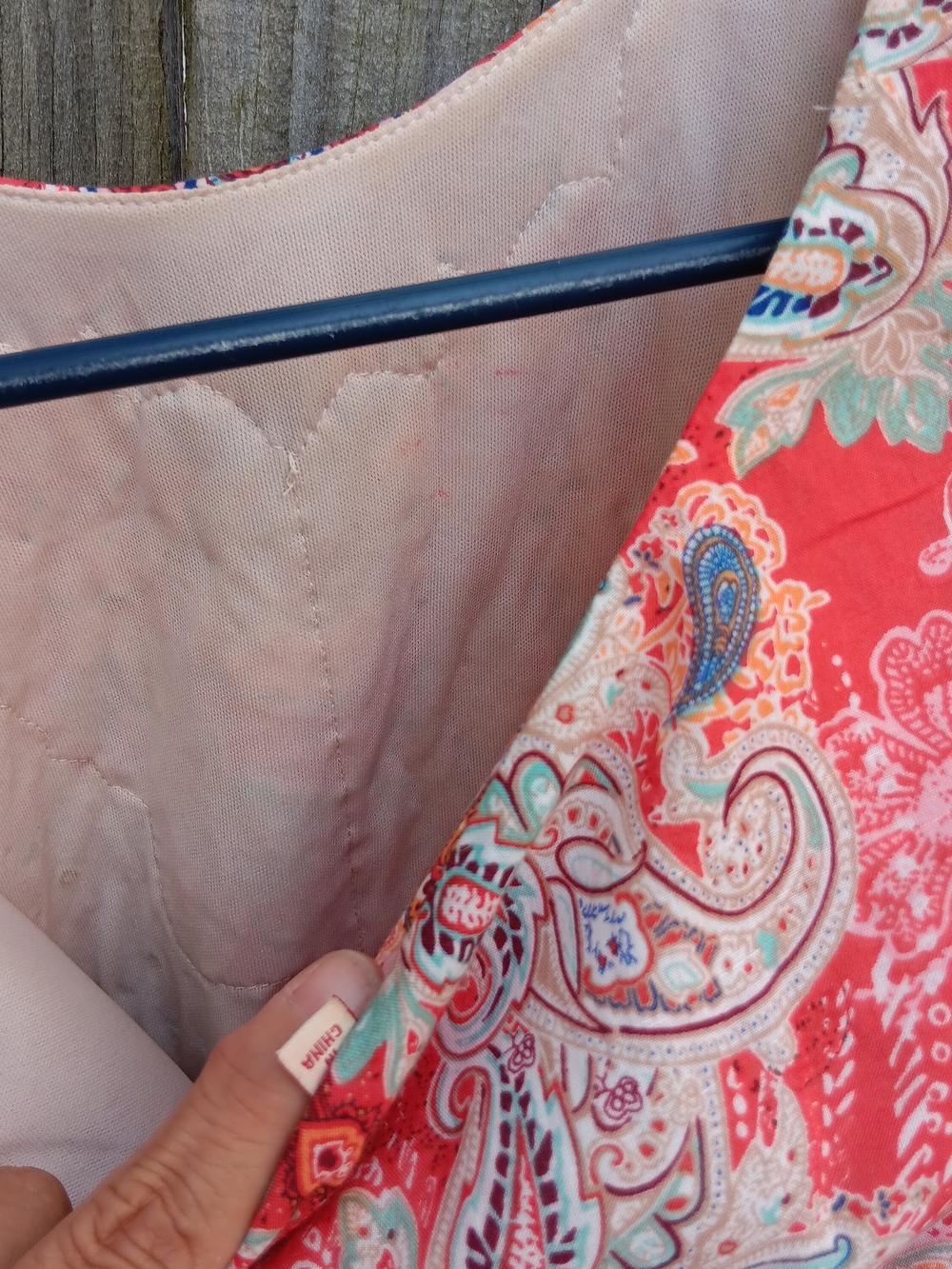 Reba 🎂 Coral Lace-Detail Maxi Dress - Picture 11 of 13